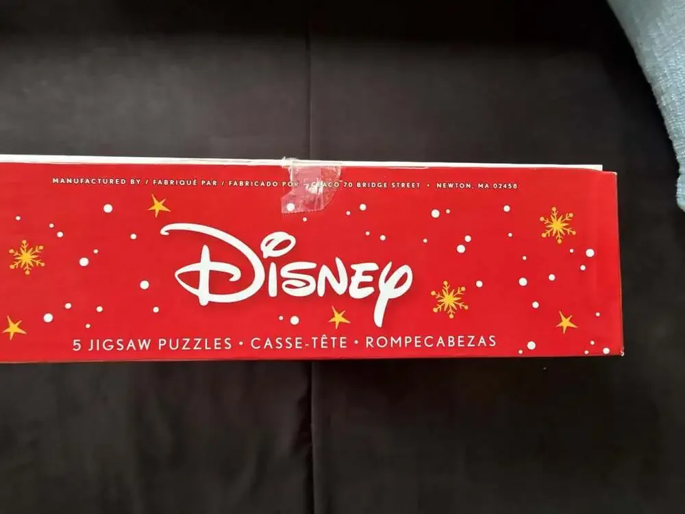 Ceaco Disney Holiday Fun Multipack 5 Jigsaw Puzzles Christmas